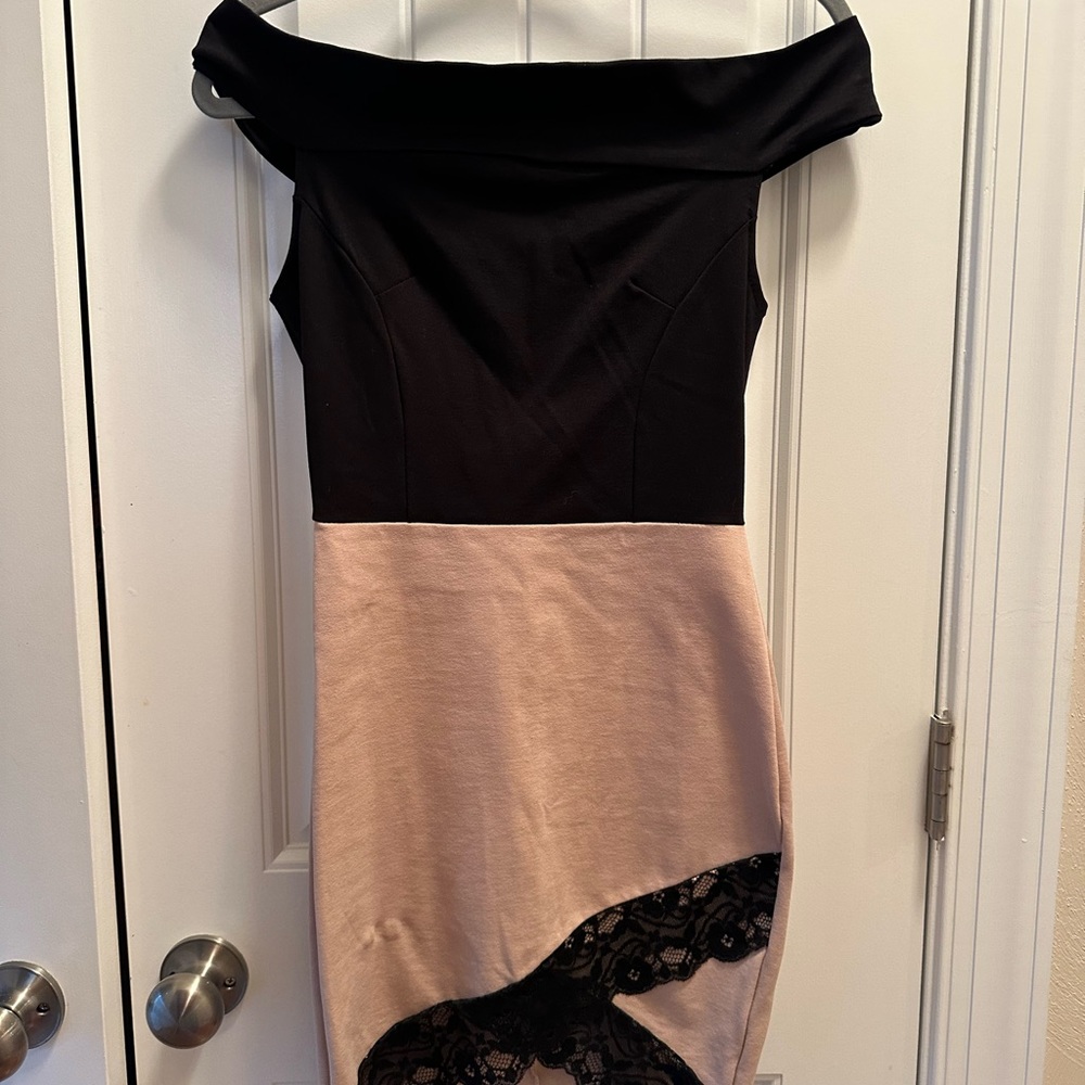 Black and Tan dress